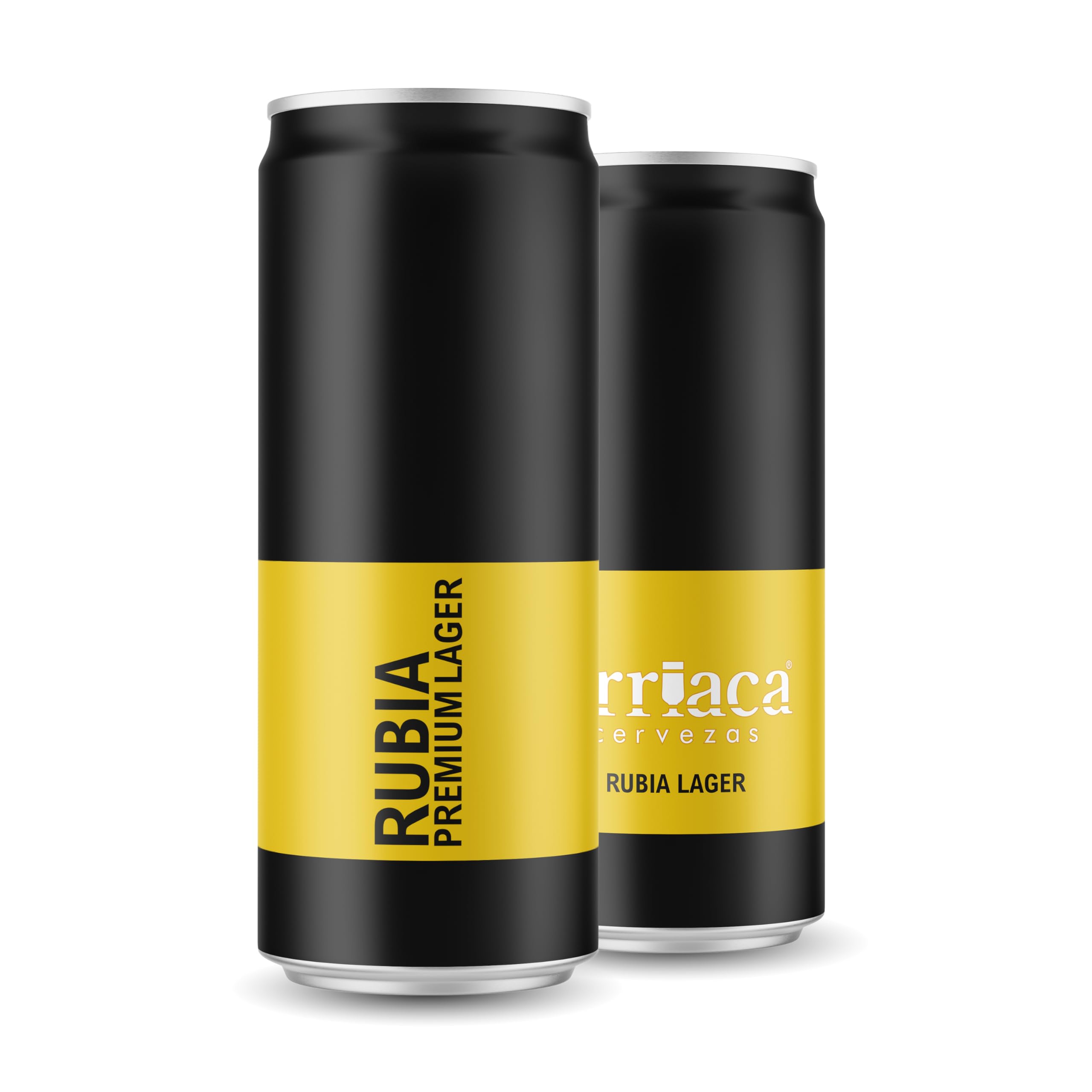 Cerveza Premium Arriaca RUBIA SIN GLUTEN en Pack Fabricación Artesanal. Premios internacionales a la Mejor Cerveza Rubia Artesana (24 latas 33cl)