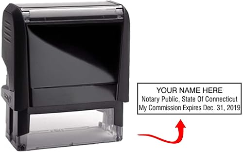 Miniatura 2 de Paquete de valor público notarial bolsa de suministros de diario, sello y cobalto de Connecticut