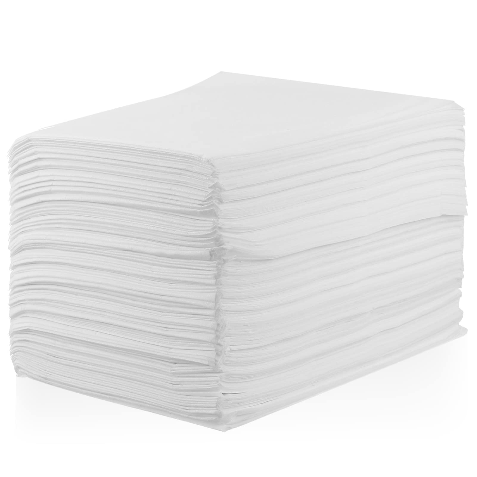 Beavorty 60pcs Sheets Disposable Bed Sheets Covers Table Camilla Linen White Liner Lash Bed Cushion Beauty Accessories Non-woven Fabric Table Cover Travel Cosmetic