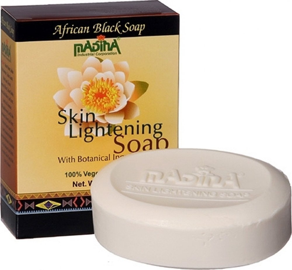 Madina Skin Lightening with Botanical Ingredients (Pack of 3) 4.75oz Each Bar