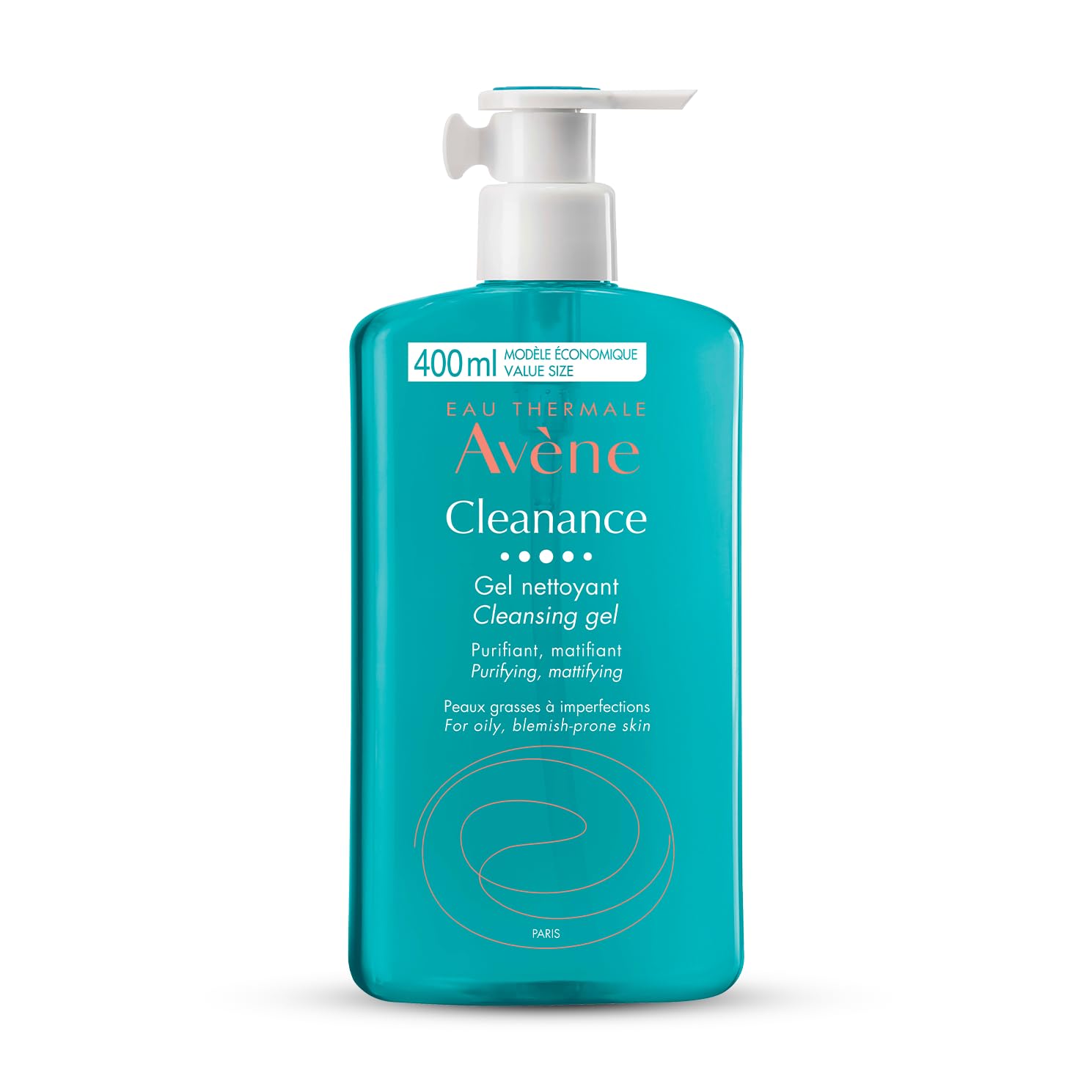 Cleanance Cleansing Gel 400ml I Face wash for Oily, Acne, Sensitive, Blemish Prone Skin I Foaming Gel Gentle Skin Cleanser I Purifies and Mattifies Skin I Reduces blackheads and Sebum Production