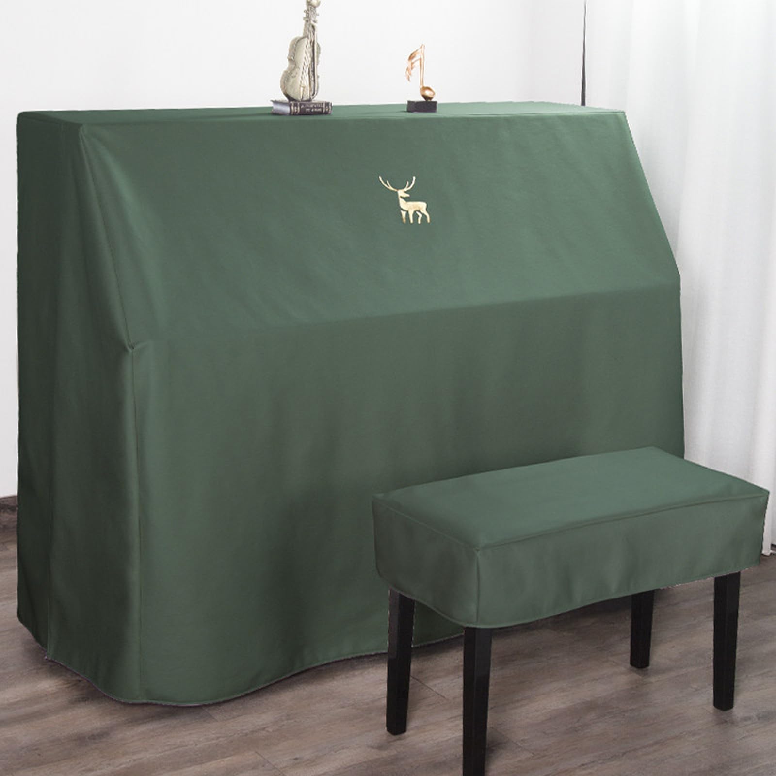 Cover per Pianoforte,Pianoforte Verticale Copertura,Coperchio Antipolvere per Pianoforte,Antipolvere Impermeabile,Dall'Umidità,Protezione da Luce Solare,per Pianoforte Verticale