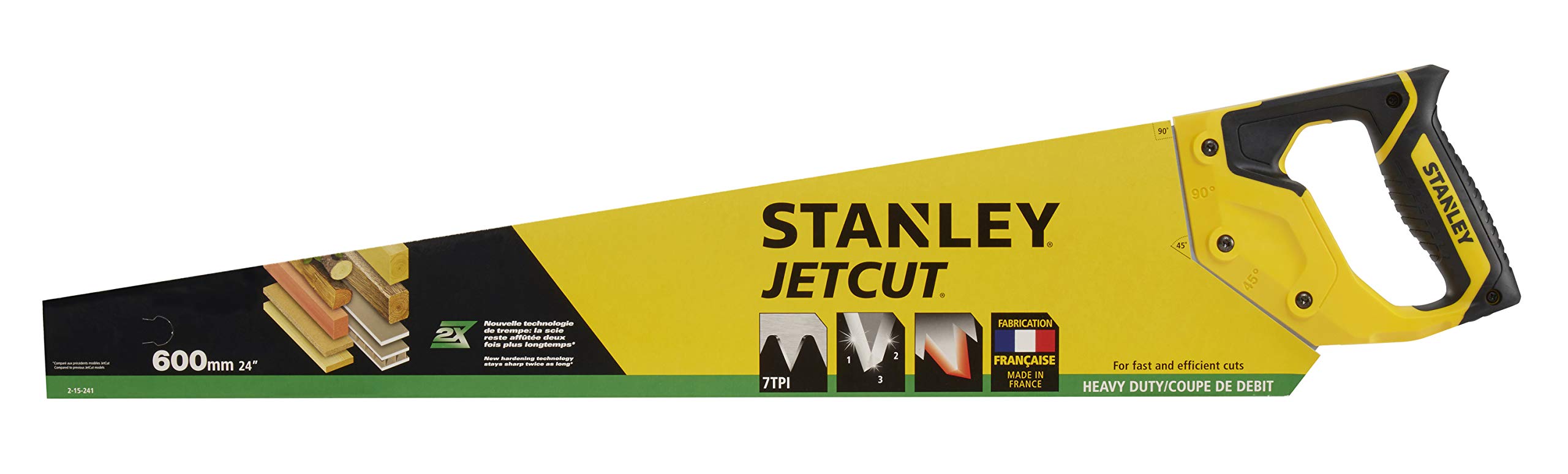 Stanley 2-15-241 - Serrucho Jet Cut HP 600mm x 7