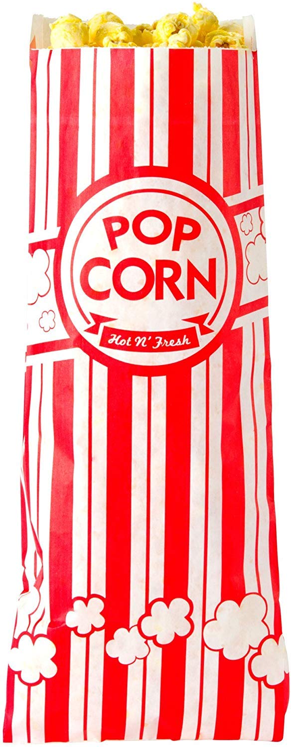 Exclusive Concession Essentials CE Popcorn Bags-500 Popcorn Bags, 1 oz. (Pack of 500), 2 Height, 3 Width, 8 Length (Pack of 500) Black Friday - 70% OFF Concession Essentials CE Popcorn Bags-500 Popcorn Bags, 1 oz. (Pack of 500), 2 Height, 3 Width, 8 Length (Pack of 500)