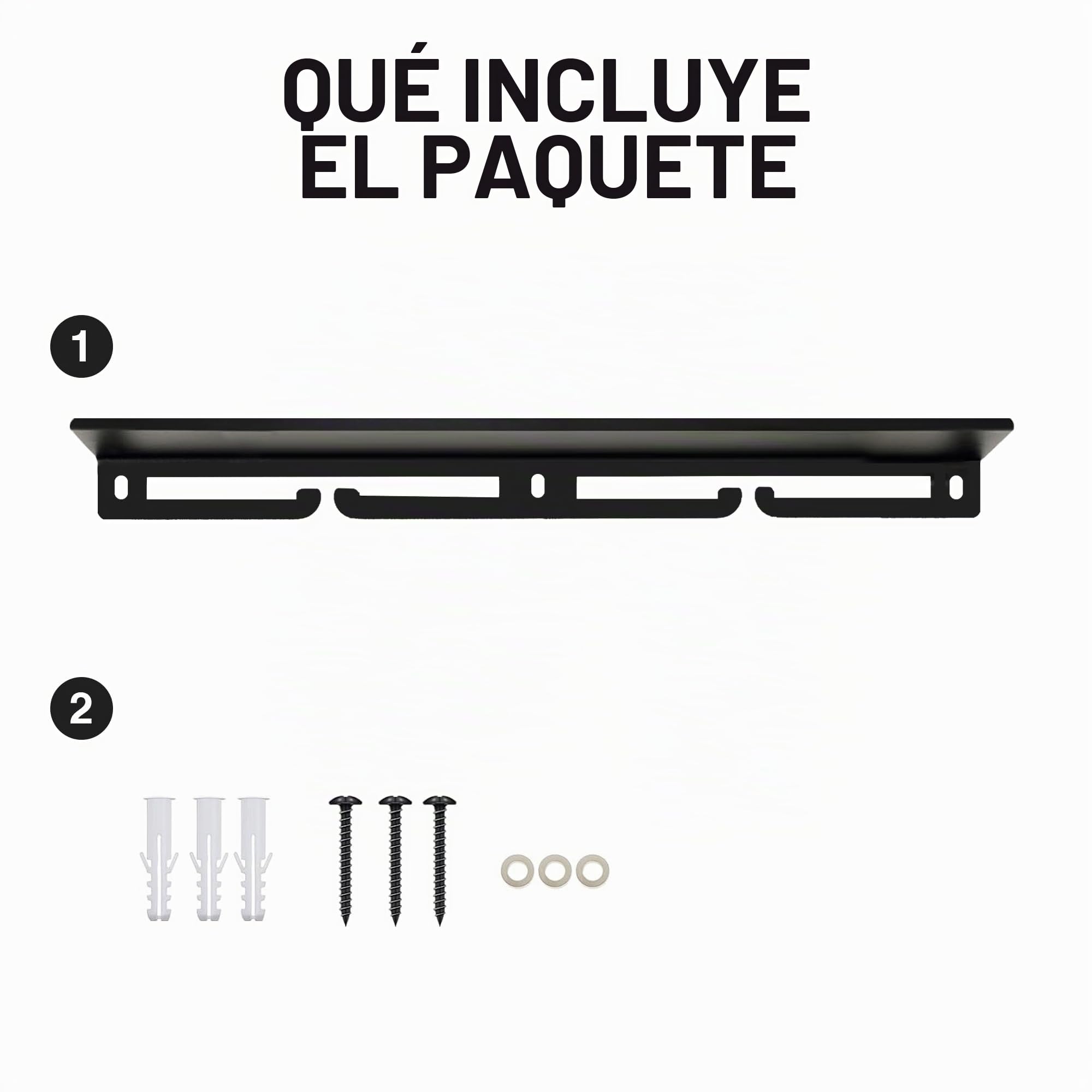 Goutoports Perchero de medallas con estante para trofeos, estante de metal duradero para colgar cintas de premios, con capacidad para hasta 16 medallas, 5 trofeos, fanáticos de los deportes y uso