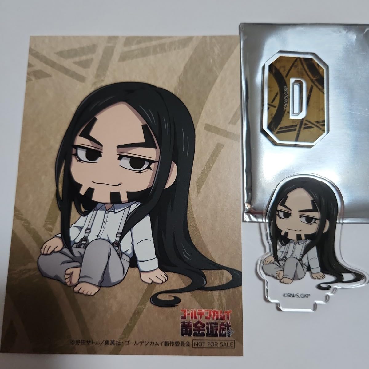 Amazon.co.jp: ゴールデンカムイ 黄金遊戯 海賊房太郎 アクリル 