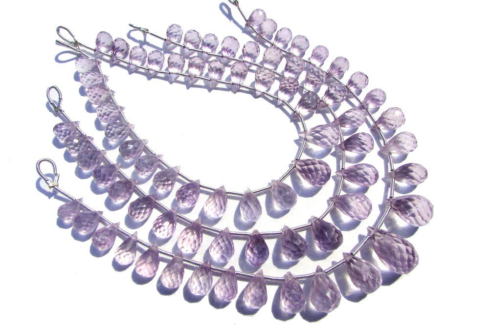 Améthyste rose contre le manque d'inspiration en perles de bijoux - 6