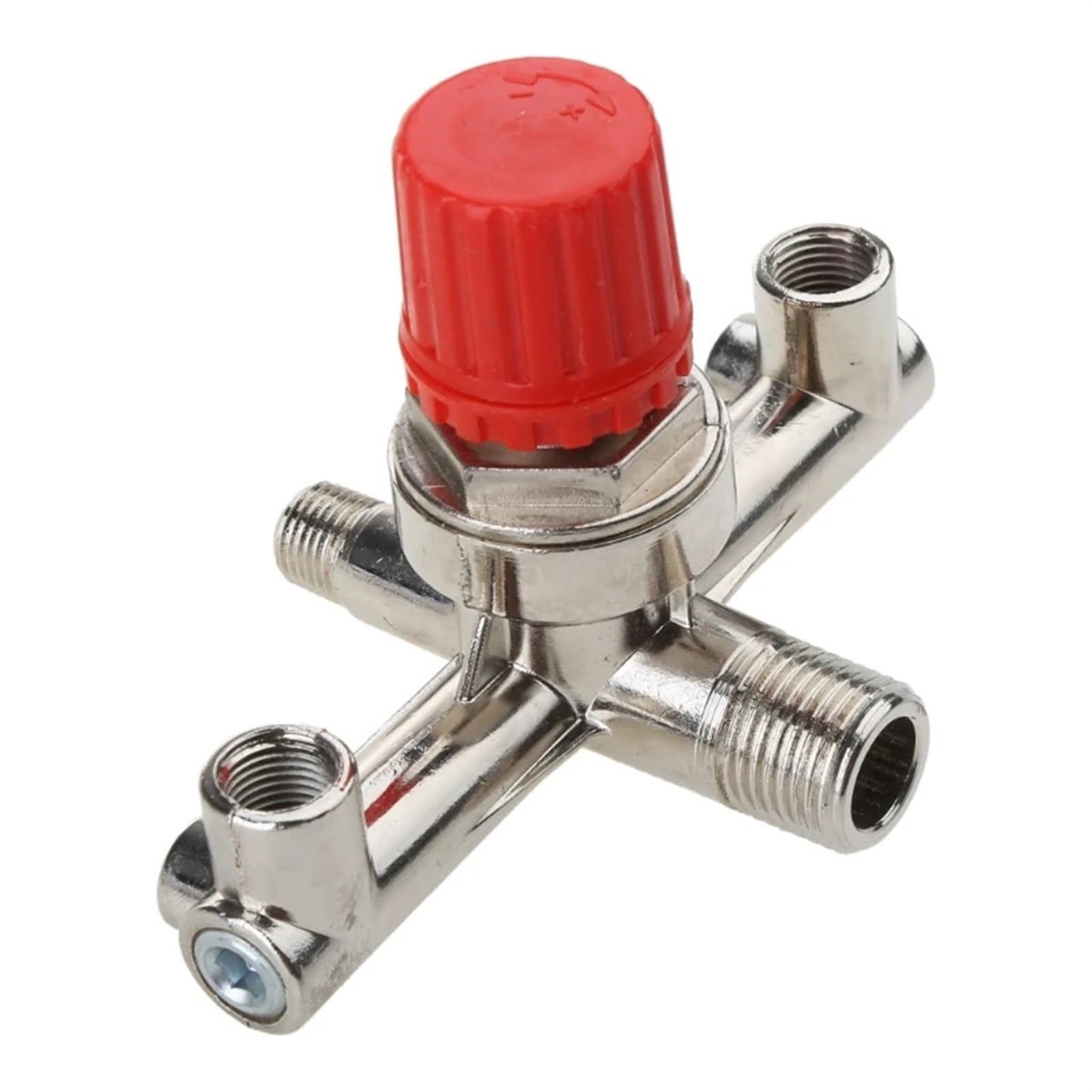 Double Outlet Tube Alloy Air Compressor Pressure Regulator for Valve Fitt
