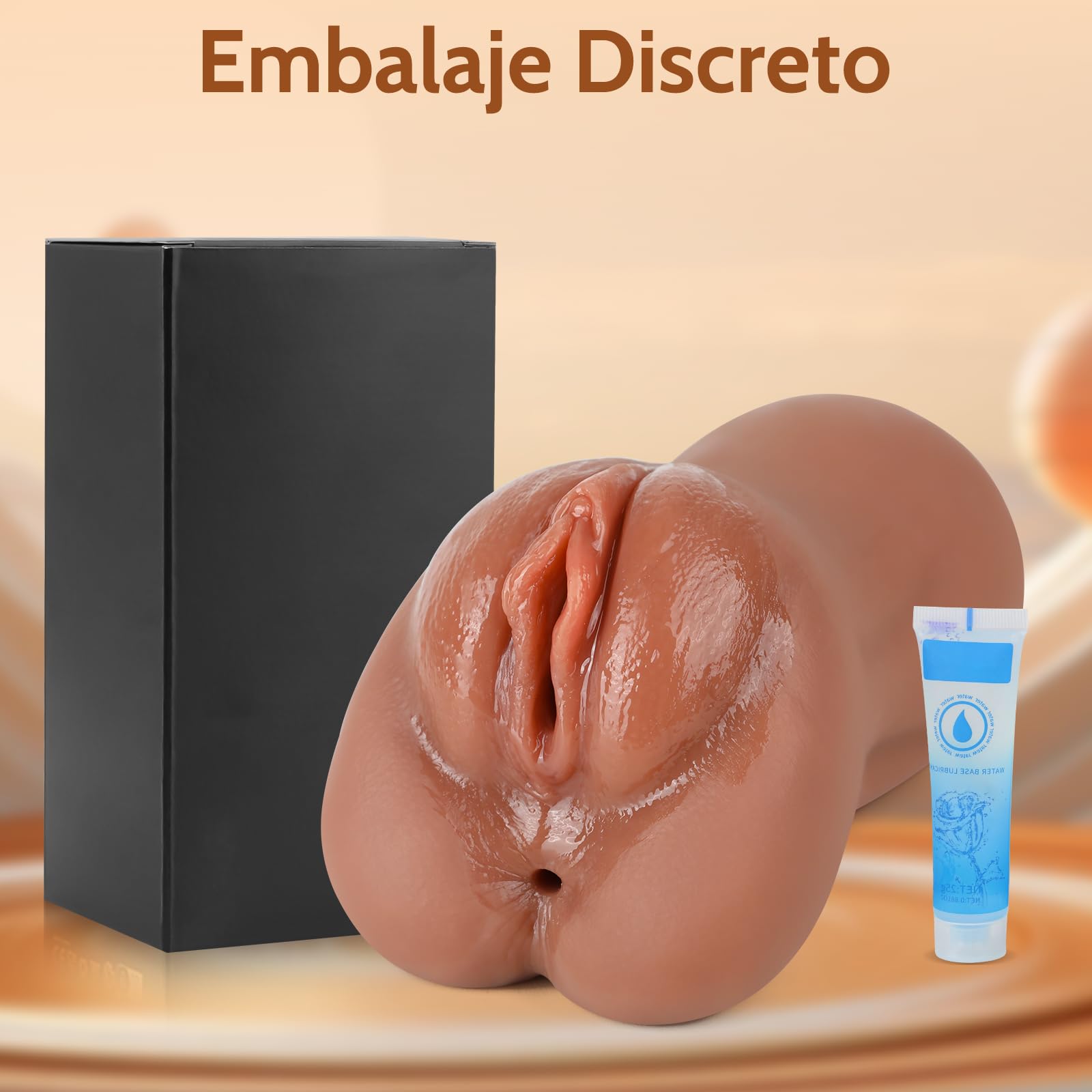 710G Masturbádores Masculino Real Juguetes Sexuales - 3D Masturbador Masculino Juguete Sexuale para Hombre con Vagina Realista y Anal Apretado Coños Sexuales Realista Juguetes Eróticos para Adultos