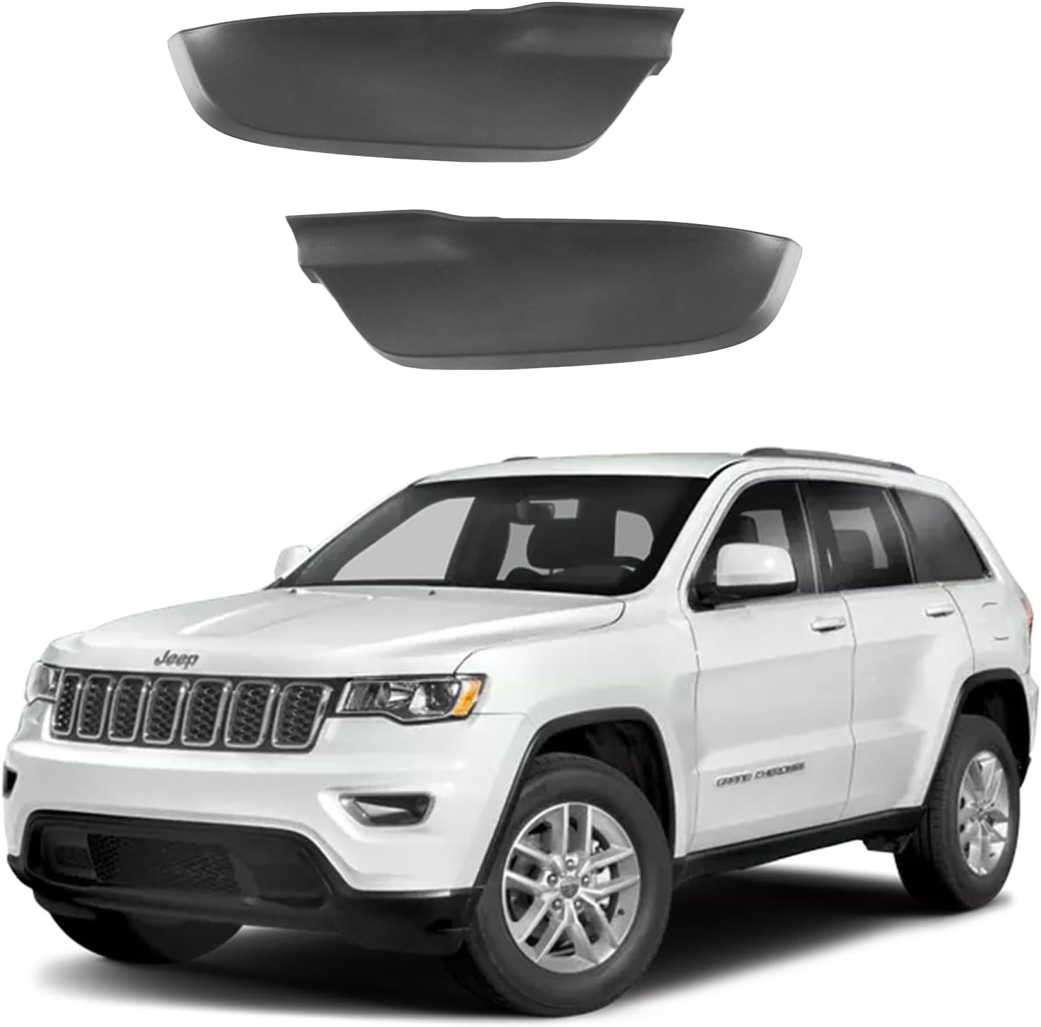 Front Bumper Filler Left and Right Fit for 2014-2020 Jeep Grand Cherokee