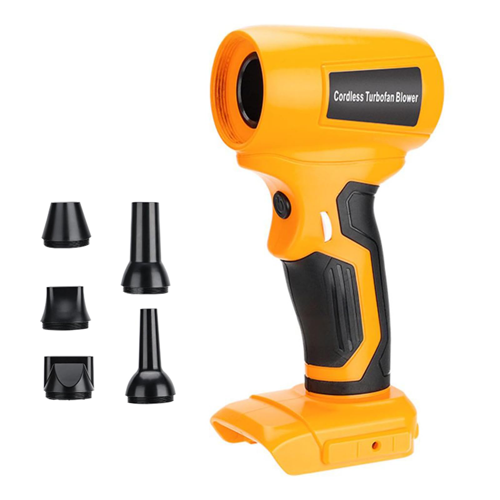 Rgybao Yellow Rechargeable Air Polisher With Constructed In Battery Security Structure For Accuracy Cleansing Tasks Thin Fan For Electronics