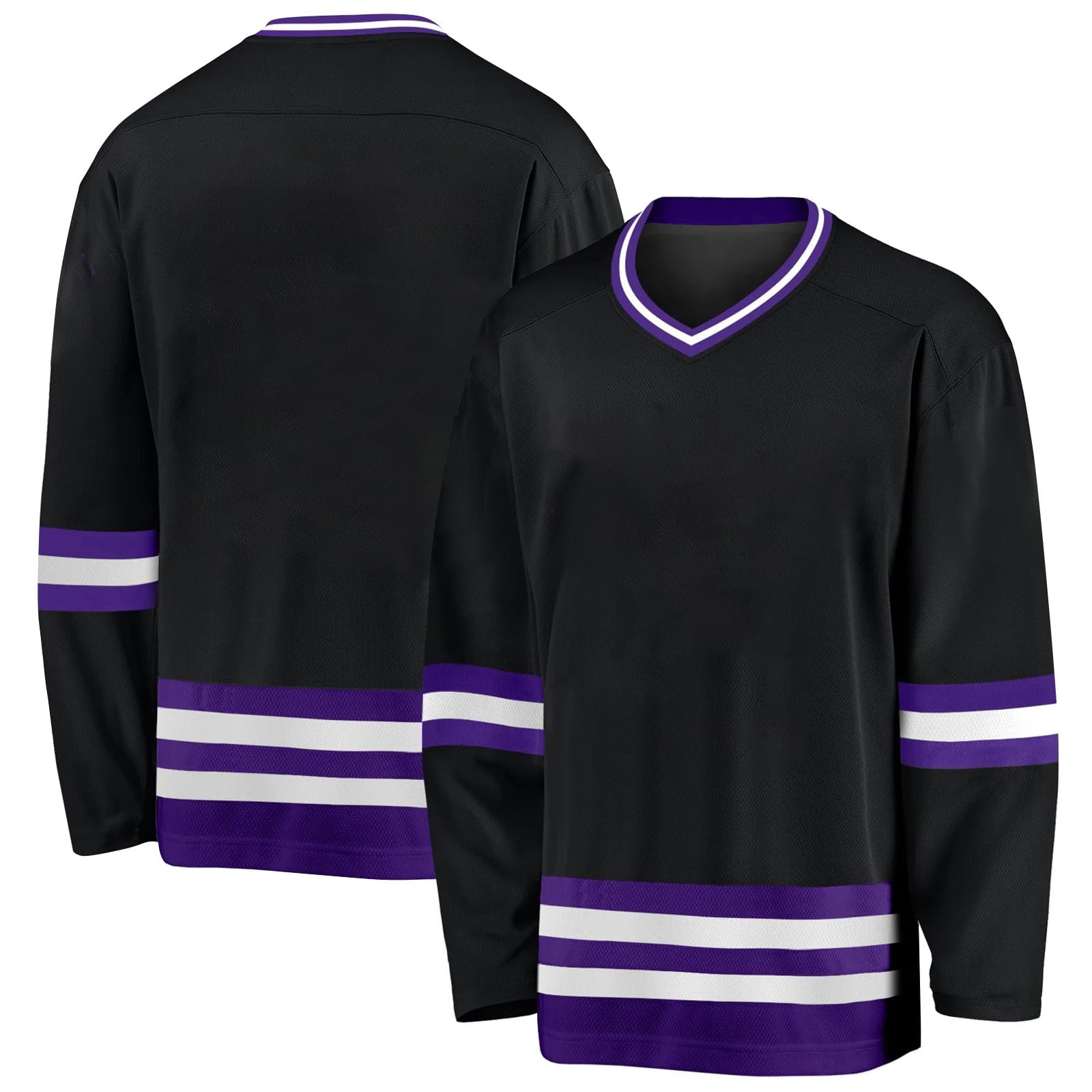 Maillot de Hockey personnalisé avec nom numéro équipe Cadeaux Enfants Adultes Style 3