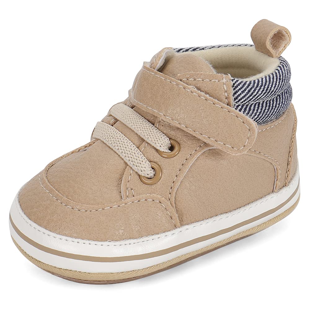 MK MATT KEELY Baby Boys Girls Soft Sole Sneakers Infant PU Leather Shoes Prewalkers — view 11