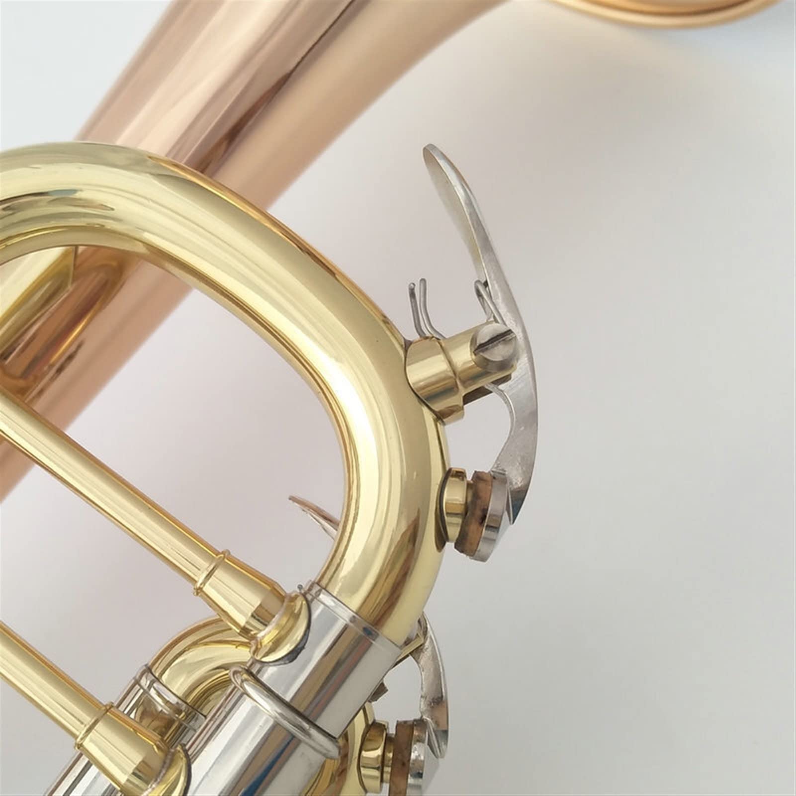ZENGXUE B-Flat Phosphor Bronce Trumpet Es Adecuado Para Principiantes Para Probar Bandas Profesionales Trompeta estudiantil