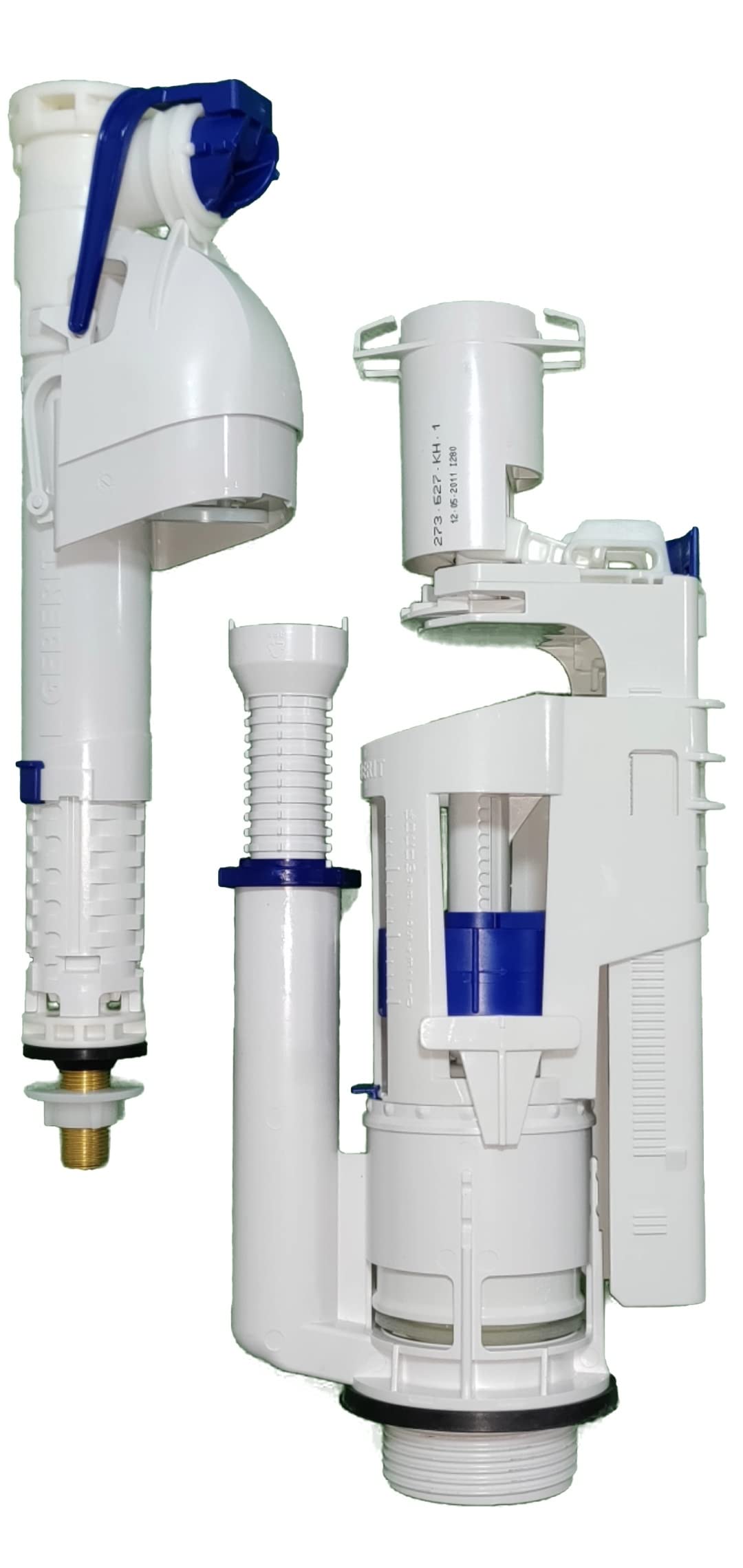 Buy Toilet Dual Flush Cistern Valve Dual Flush System Full Kit Two Buttons Flush Valves