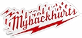 My Back Hurts Funny Builder Electrician Construction Welder Carpenter Vinyl Sticker Decal - 3pcs 2in for Car, Laptop, Motorcycle or Any Smooth Surface