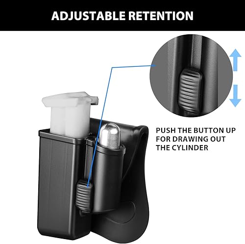 Miniatura 2 de Tactical Scorpion Gear Cargador de polímero y bolsa de cilindro de gas se adapta a todos los lanzadores Byrna, SD, LE, XL, HD