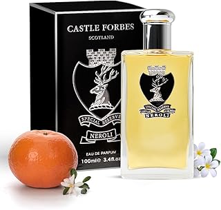 Neroli Special Reserve Men's Cologne by Castle Forbes, 100ml | Luxurious, Elite Fragrance with Precious Essential Oils | Paraben-Free, Cruelty-Free, Handmade Badge, Limited Batches
