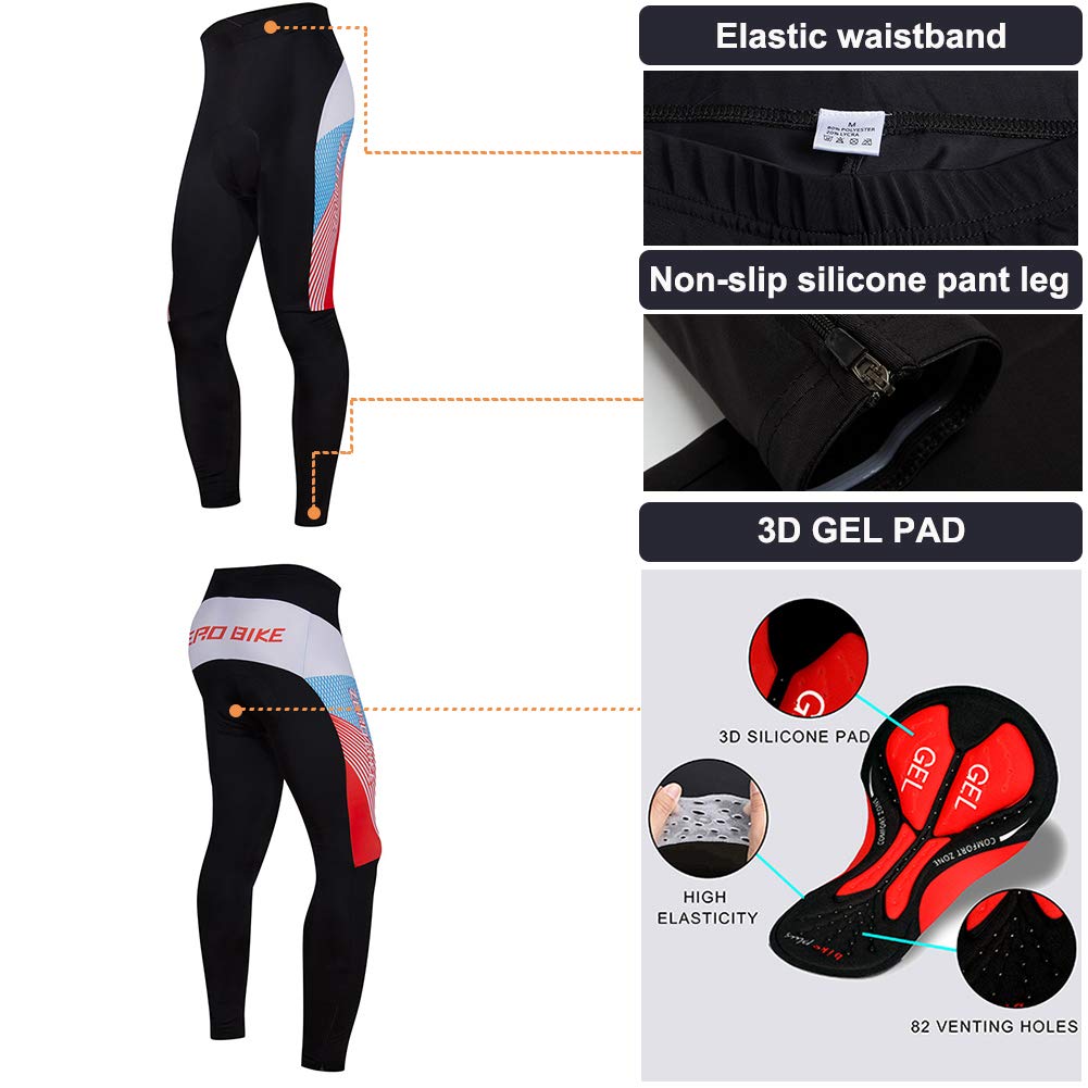 Donne Manica Manica Lunga Jersey Abbigliamento Set, Ciclismo Jersey Camicia Gel Imbottito Pantaloni Ciclismo Equitazione Bike Sportswear