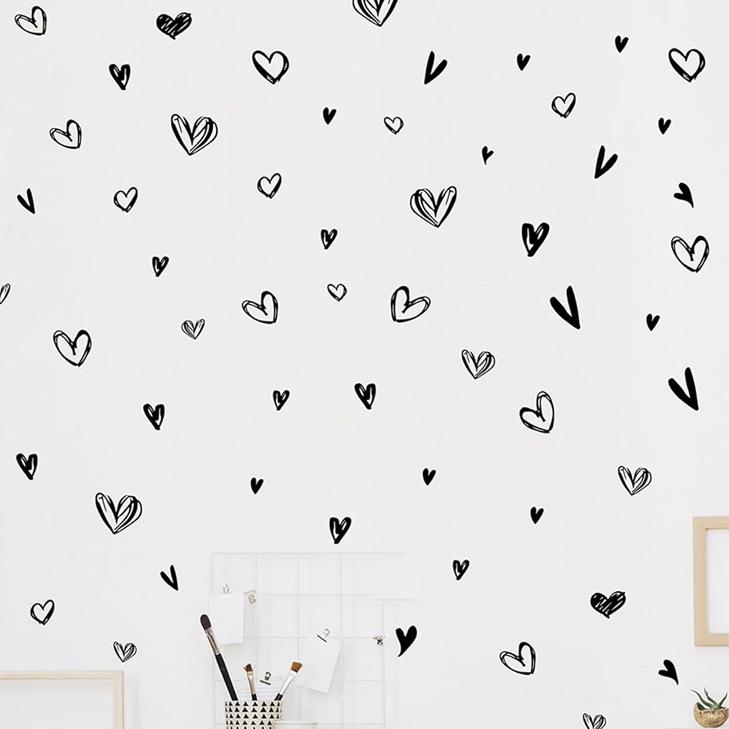 34 Pcs Big Clouds Wall Stickers, Removable Cloud Decor Wall Decals Vinyl Sticker Self Adhesive Wallpaper Mural for Girls Bedroom Nursery Children Baby Kids Living Room Home Art Mural Decorations
