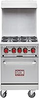 Vista 2 de Iron Range Rango IR-4B, 24" 150,000 BTU, Acero Inoxidable