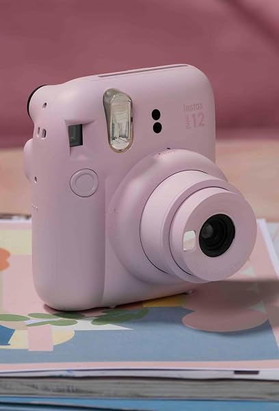 Fujifilm instax mini 12 Blossom Pink - Macchina Fotografica Istantanea, Specchietto Selfie e Modalità Close Up, Esposizione Automatica, Design Pop, Dimensioni Stampa 86 mm x 54 mm - 4