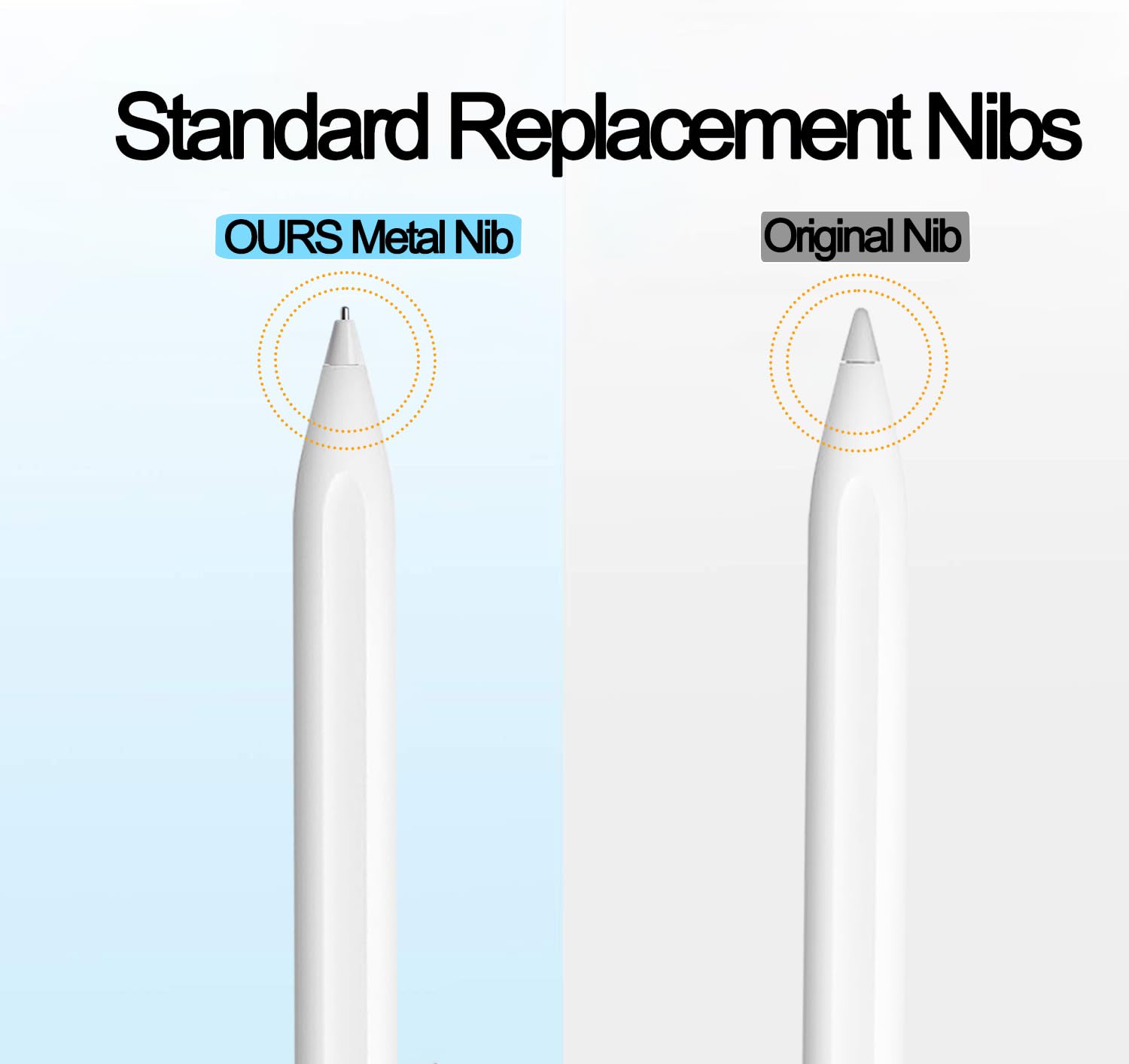 4 Punte Di Ricambio Per Xiaomi Smart Pen 2ª Generazione - Compatibili Con Xiaomi Pad 6, Punte In Metallo Resistenti, Alta Precisione E Scrittura Silenziosa - 3