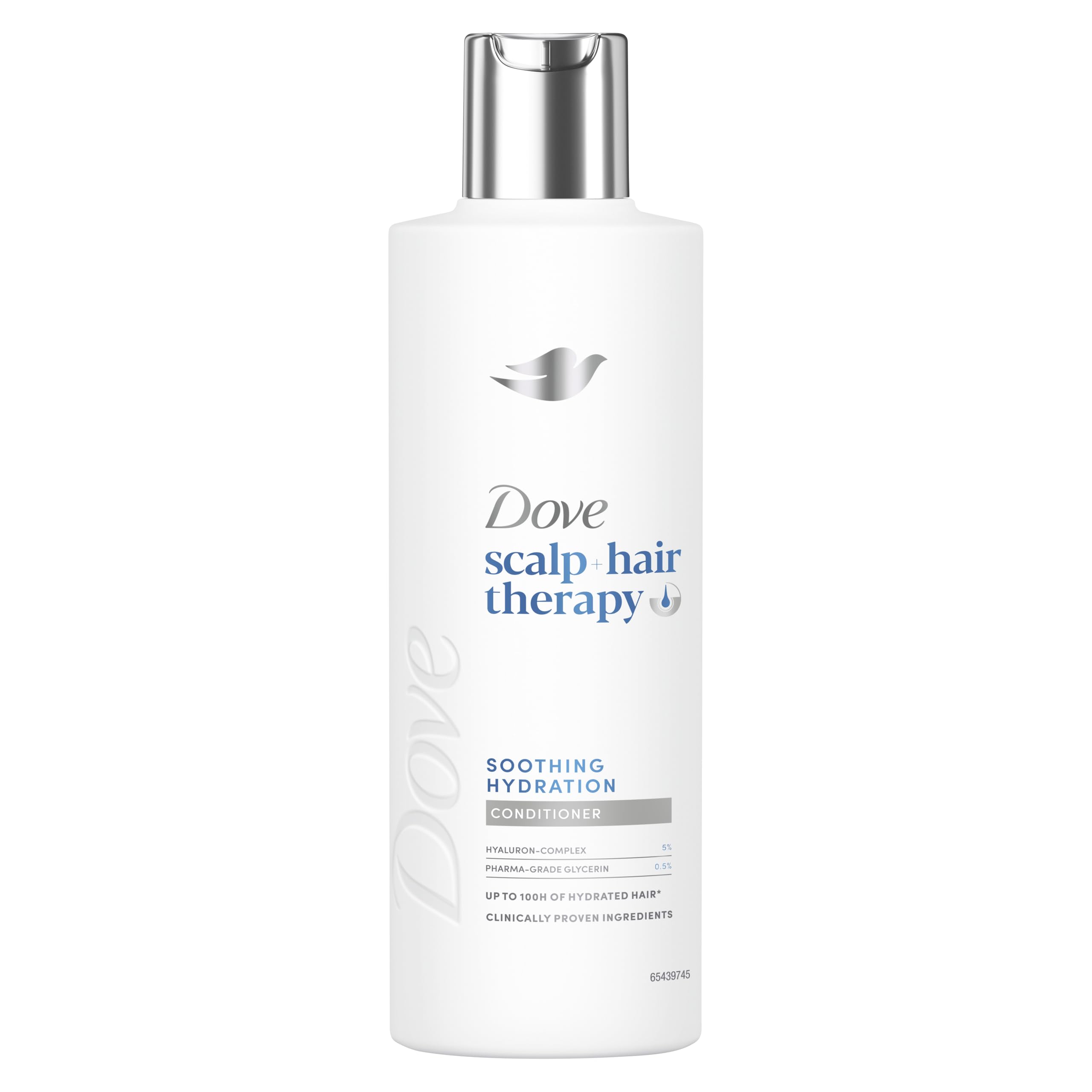 Dove Scalp + Hair Therapy Soothing Hydration Conditioner hair care with Hyaluron-Complex and Pharma-Grade Glycerin for up to 100 hours of hydrated hair* 250 ml
