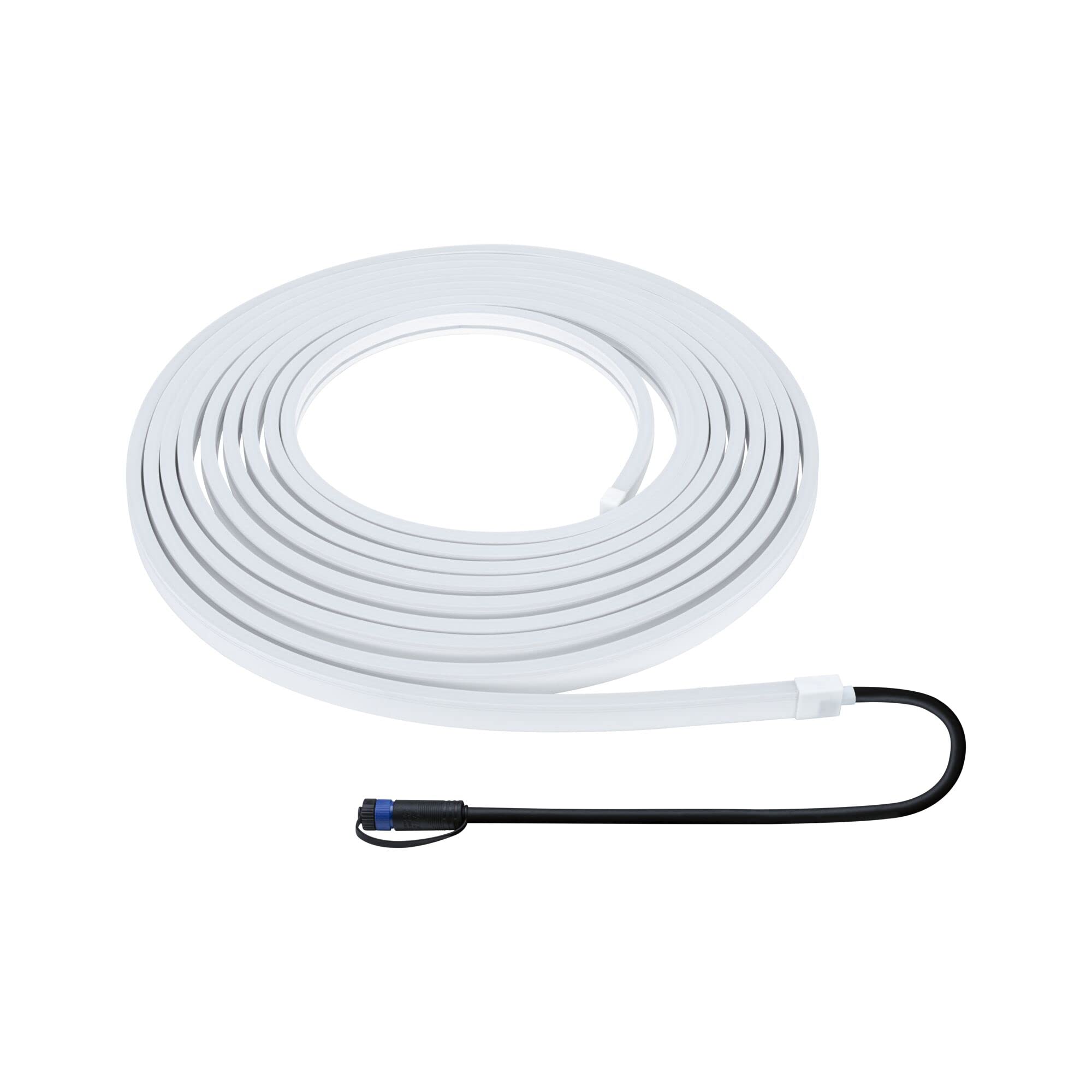Paulmann 94681 Plug & Shine LED Außenleuchte Stripe Smooth IP68 1m incl. 1x11 W dimmbar Weiß Kunststoff 3000 K