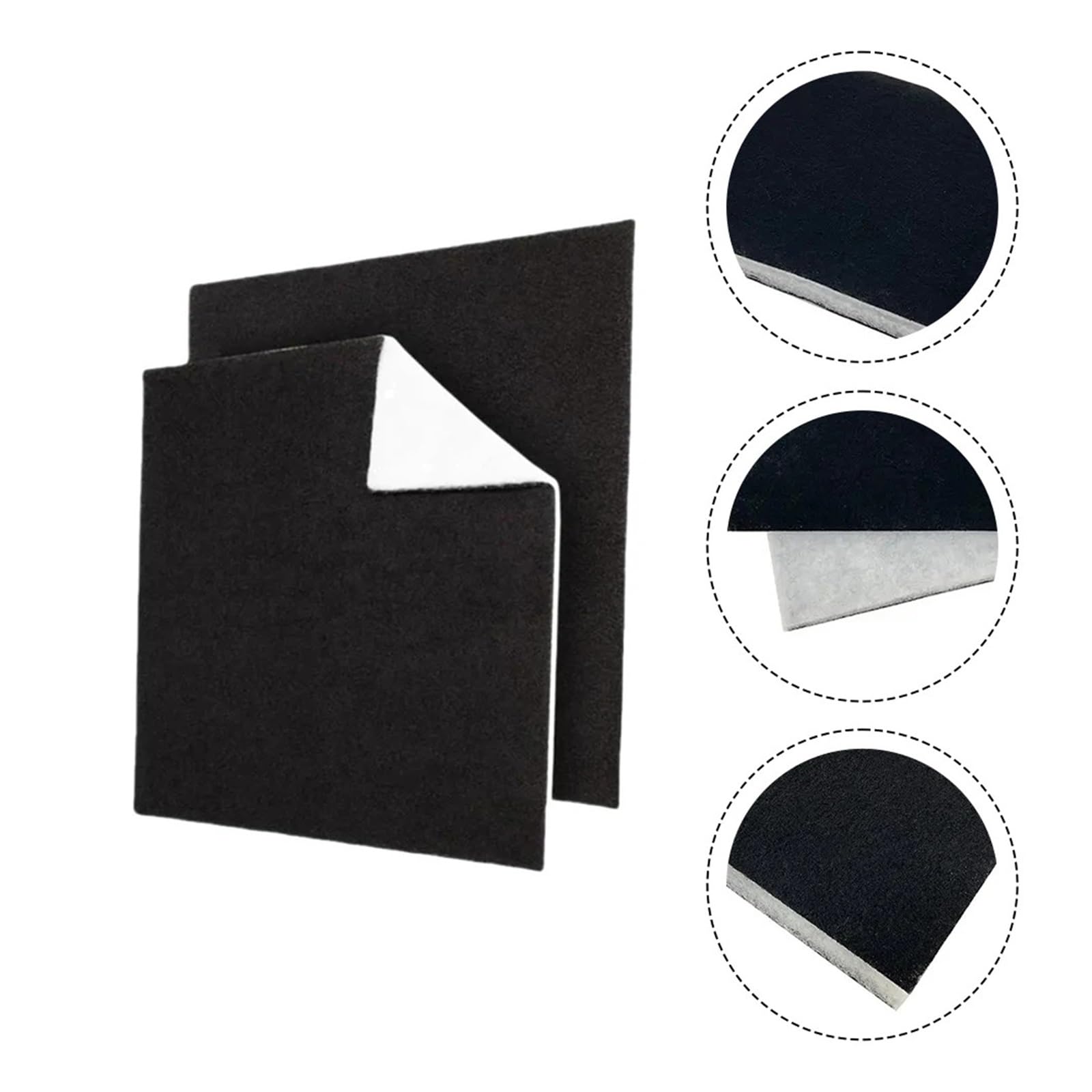 Filtro De Carbón Cortable De Algodón Compatible Con Campanas Extractoras De Humo Universales For Cocina | Se puede cortar libremente. Filtración dual.