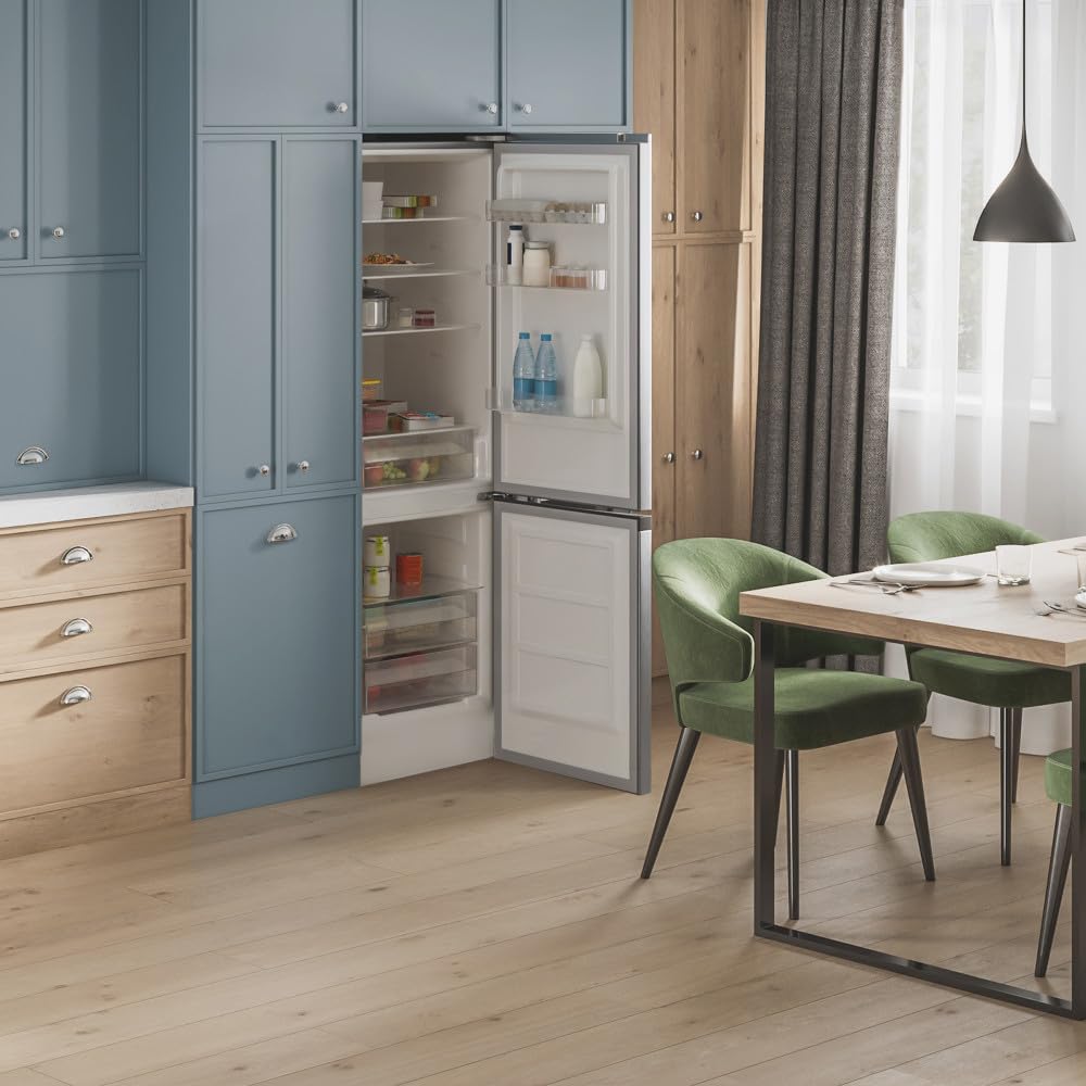 48 in. All in one Kitchenette with A Smooth Glass Cooktop Cycle Defrost Refrigerator Freezer - White