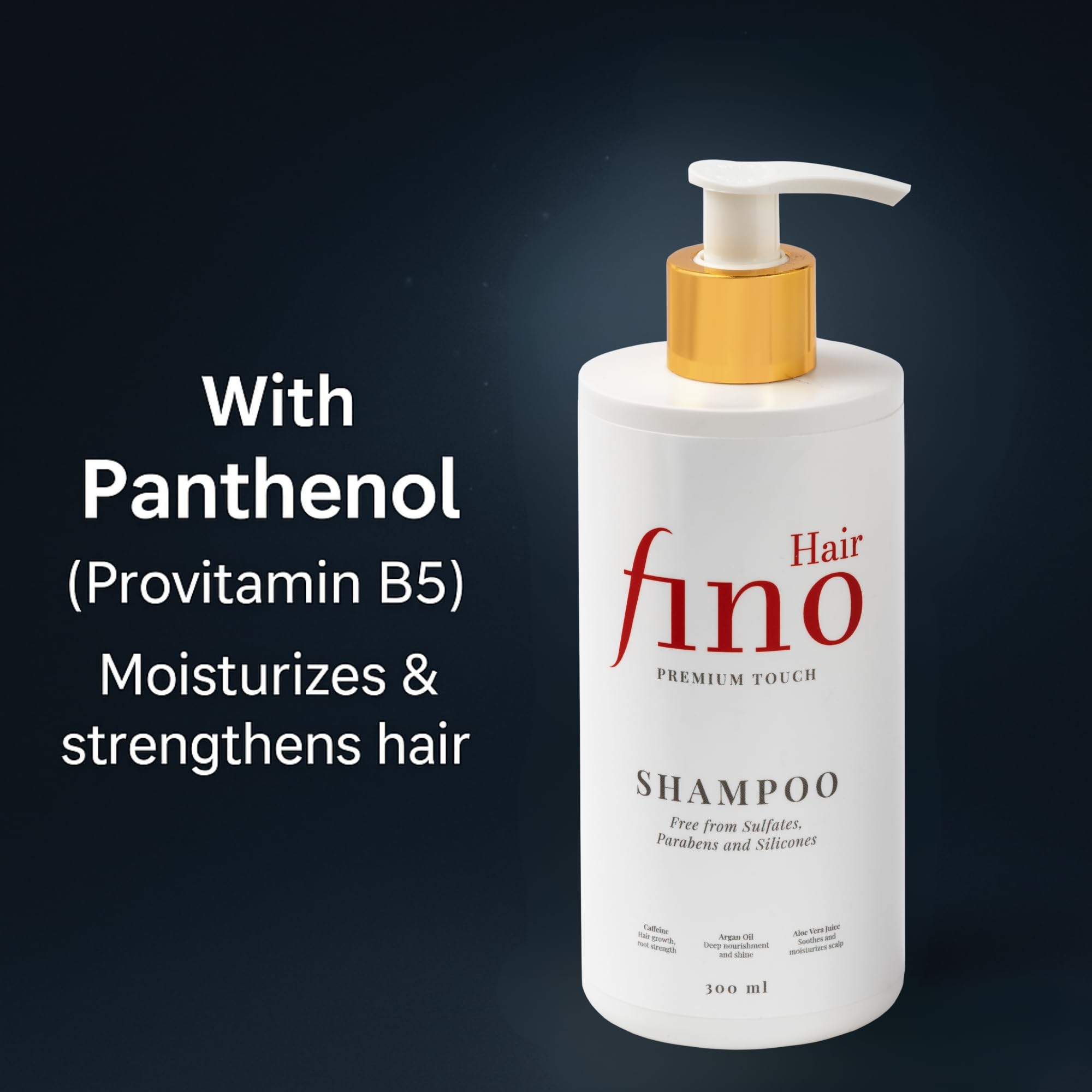 fino Hair Duo Shampooing & Après-shampooing - cheveux secs & abîmés | Biotine, kératine & caféine - soin, brillance & anti-frizz, sans silicones & parabènes