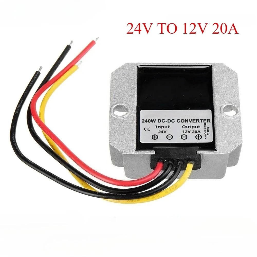 24VDC to 12VDC 10A Converter Step Down Stabilizer Voltage Regulator Module