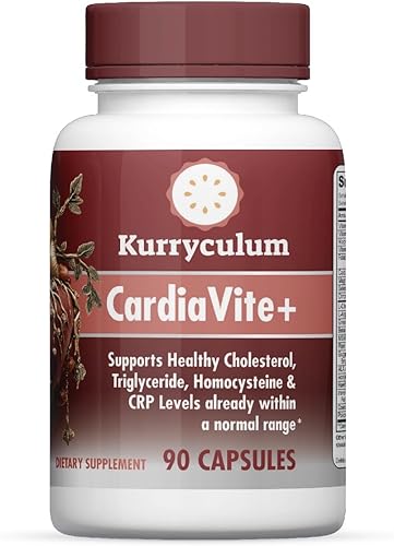 Cardiavite+. Apoya el colesterol y el triglicérido saludables. Certificado GMP, sin gluten. Fabricado en Estados Unidos