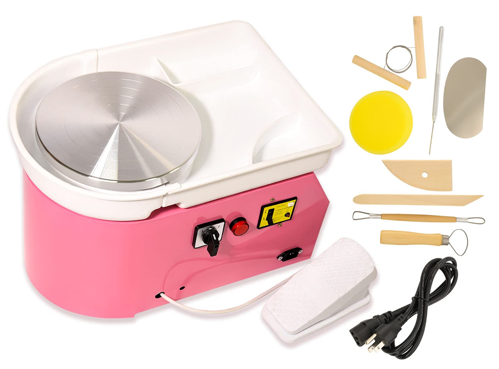 Buy Ylik Pottery Wheel Forming Machine 25CM 350W Electric with Foot