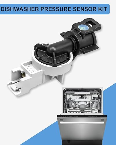 Miniatura 3 de Kit de sensor de presión de lavavajillas mejorado para lavavajillas Electrolux Frigidaire Reemplazo 5304504077 AP5989311 A00055406 A00055401