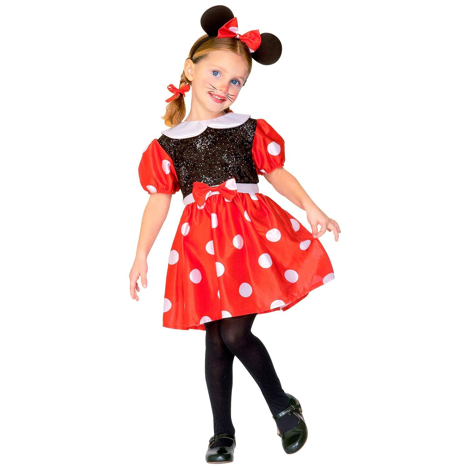 Widmann 43765 Children's Mouse Costume 116 cm / 4-5 Years Multi-Coloured