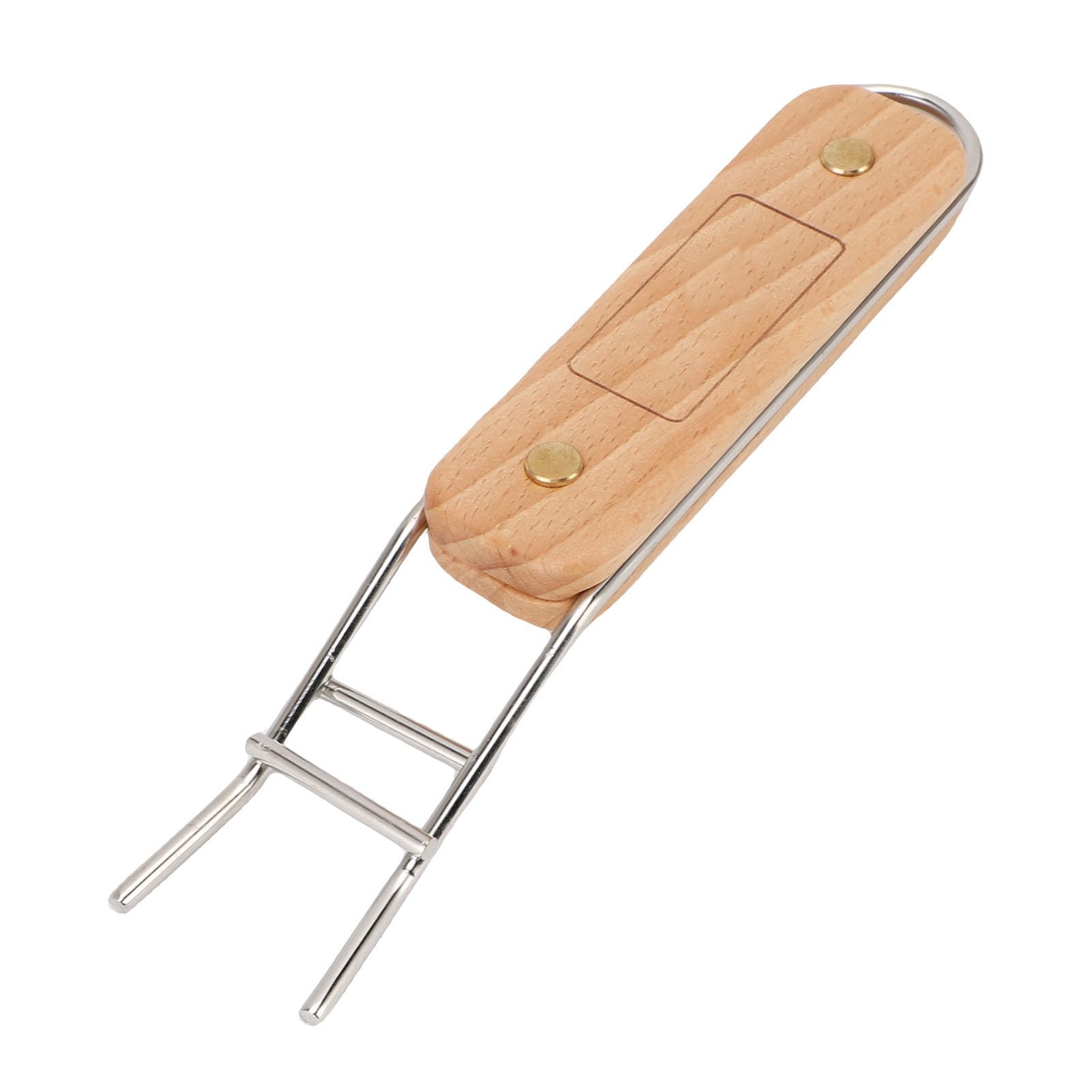 2 Pinze Sollevagriglie In Acciaio Inox Per Barbecue - Strumento Sicuro Per Griglie Calde - Foto 4