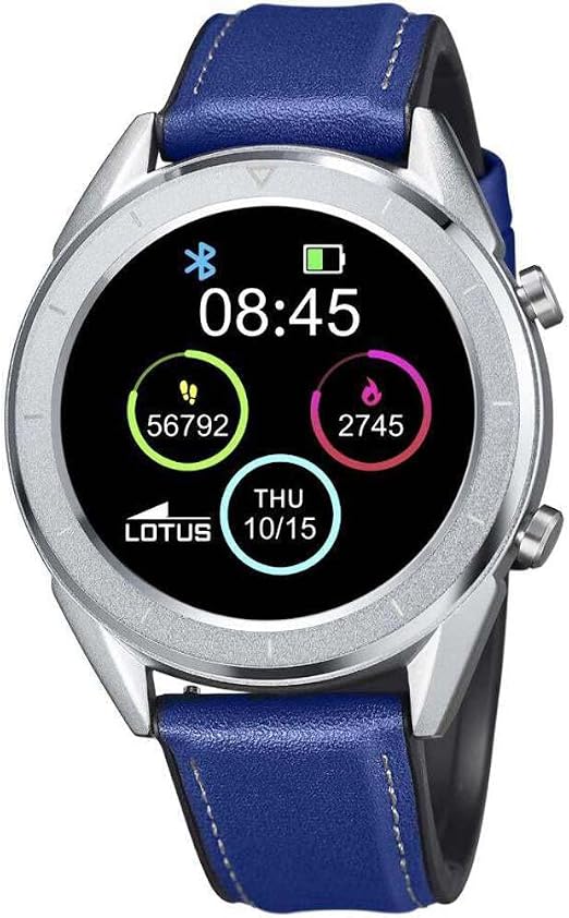 Lotus Smartime 50008/2 - Reloj inteligente para hombre, color plateado :  Ropa, Zapatos y Joyería - Amazon.com