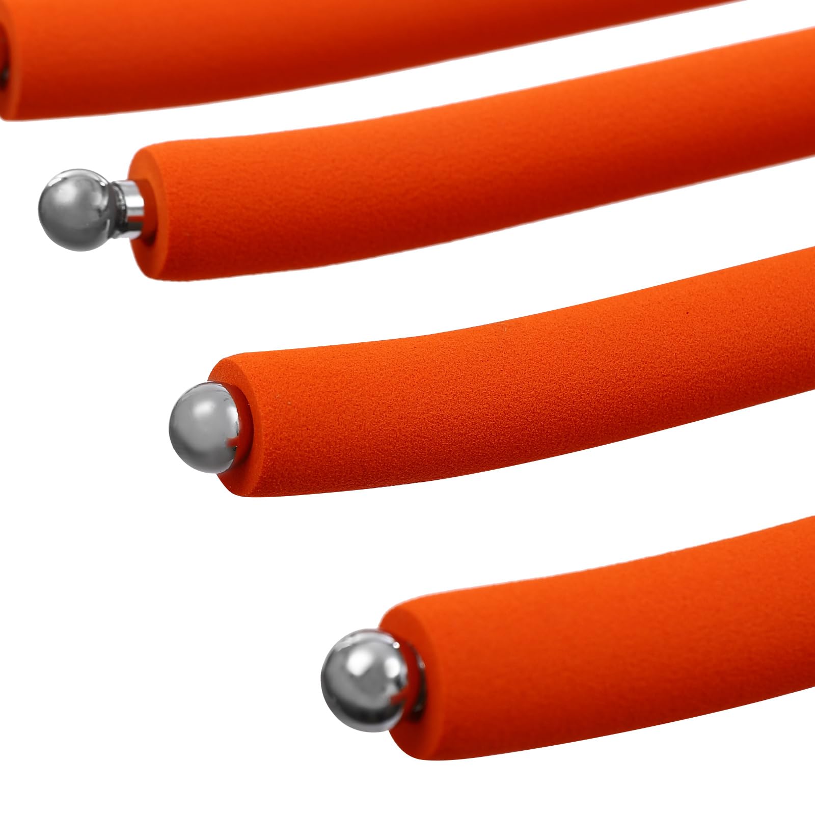 Hosenauszug für Kleiderschrank, Hosen Aufhänger Ausziehbar, Multifunktionale Hosenständer mit 22 Arme, Hose Rack mit Silent Dämpfer, für Kleiderschränke (Weiß + Orange)