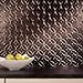 FASÄDE Rings Decorative Vinyl 18in x 24in Backsplash Panel in Smoked Pewter (5 Pack)