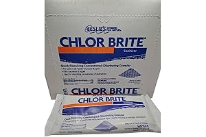 Chlor Brite Granular Chlorine for Swimming Pools, 12-Pack, 12 lbs