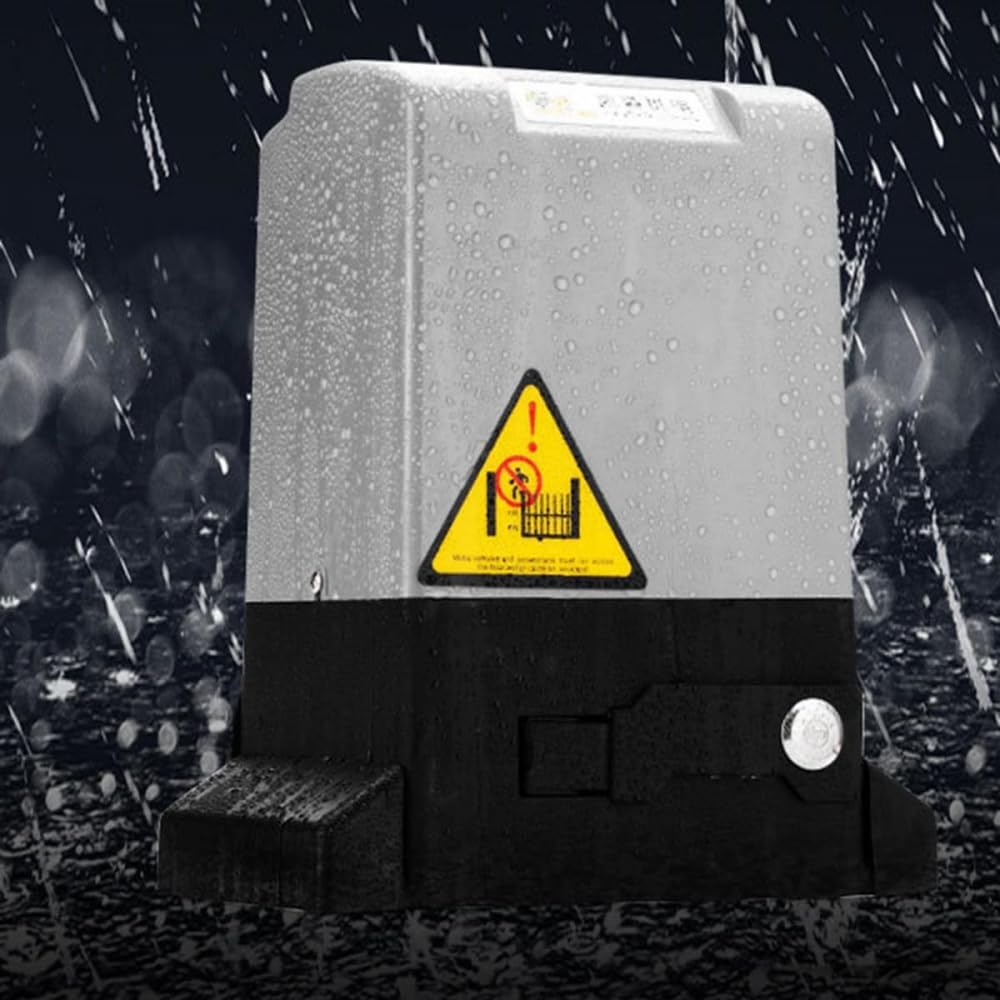 Zestaw automatycznej bramy przesuwnej, elektryczny napęd do bramy przesuwnej 1200 KG Automatyczny napęd bramy przesuwnej, zestaw zabezpieczenia podjazdu z silnikiem (1200w)