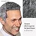 Just For Men Touch of Gray, Mens Hair Color Kit with Comb Applicator for Easy Application, Great for a Salt and Pepper Look - Black, T-55, Pack of 3