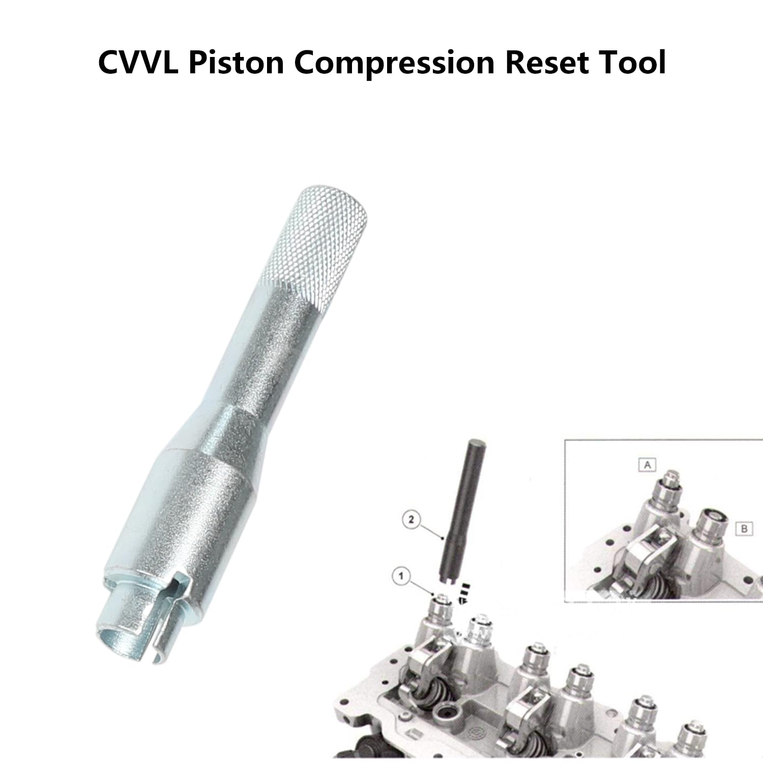 DPTOOL VCT Attrezzo di bloccaggio dell'albero a camme, Strumento di fasatura dell'allineamento del Motore per Land Rover 3.0T PT306 I6, Benzina in Linea a 6 cilindri, Strumento di ripristino