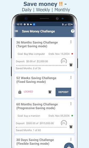 Save Money - daily | Weekly | Monthly