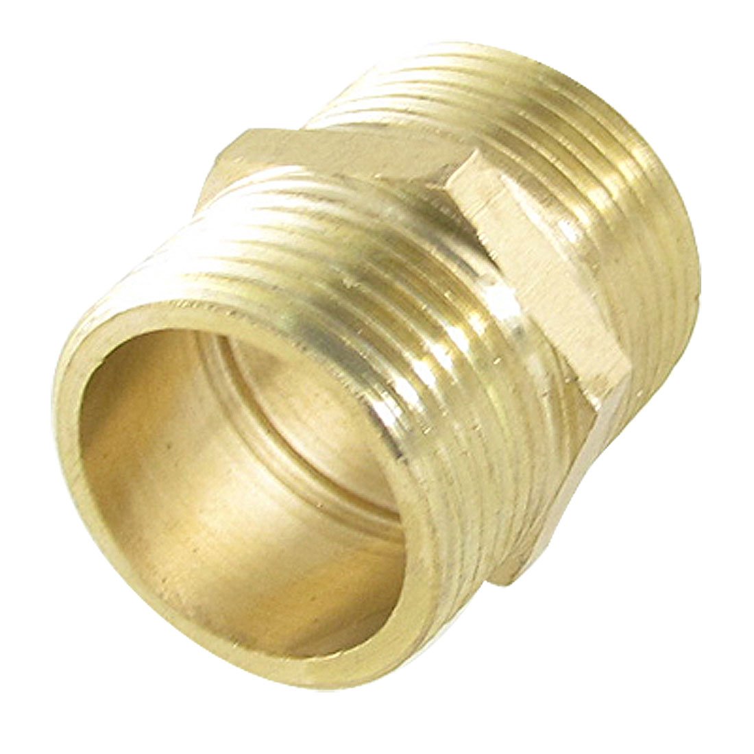 Aexit Brass 3/4" Thread Male to Male Equal Union Hex Nipple Pneumatic Air Water Pipe Connector (e725f8e5d1215ceea2fbce3656fd2450)