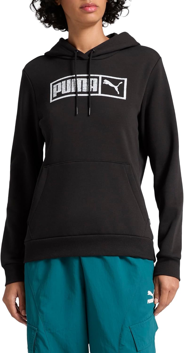 PUMA womens Graphic Hoodie - Image 2