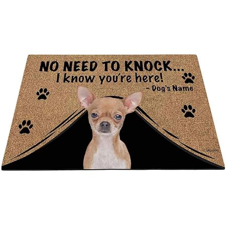 Chihuahua welcome mat Clearance
