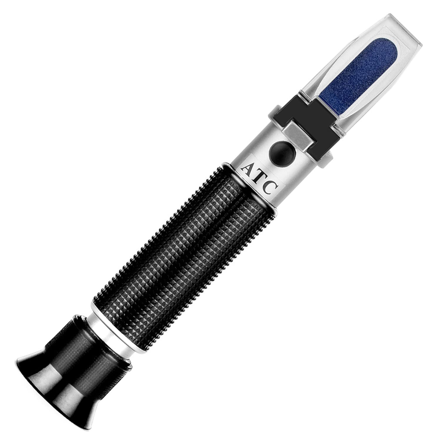 Water Salinity Refractometer, Dual Scales Hydrometer: Specific Gravity 1.000-1.070 & PPT 0-100 (1‰ = 1ppt = 1000 ppm), Handheld Seawater Tester for Aquarium, Marine Fish-Keeping, Pool Tank